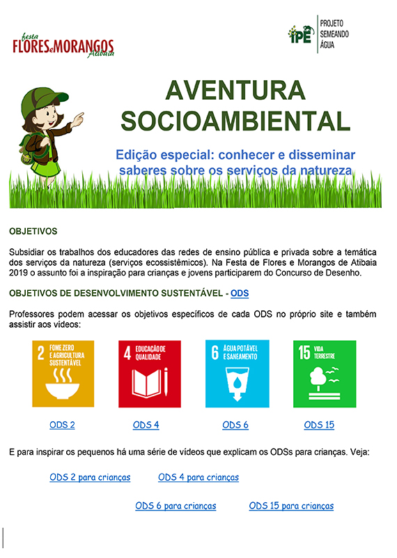 Aventura Socioambiental - Serviços Ecossistêmicos