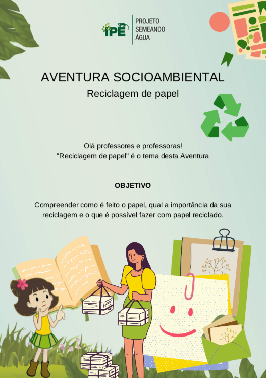 Aventura Socioambiental – Reciclagem de papel