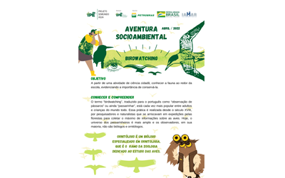Aventura Socioambiental – Birdwatching