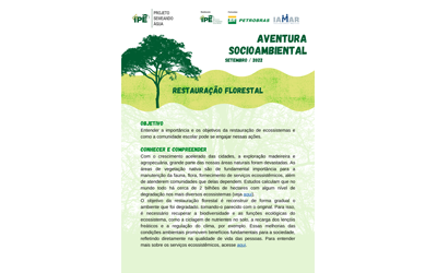 Aventura Socioambiental – Restauração Florestal
