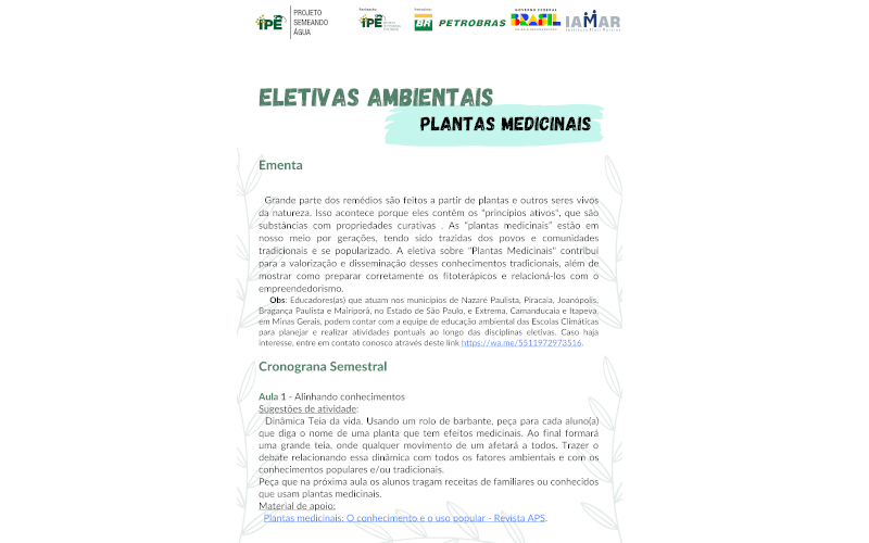 Plantas Medicinais