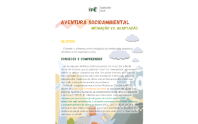 Aventura Socioambiental: Mitigação vs Adaptação