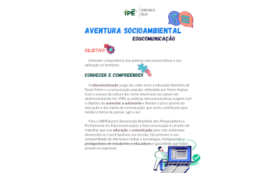 Aventura Socioambiental: Educomunicação